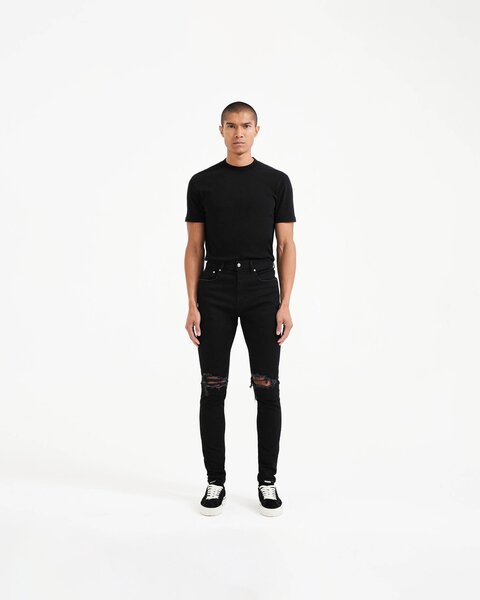 Represent destroyer hot sale denim black